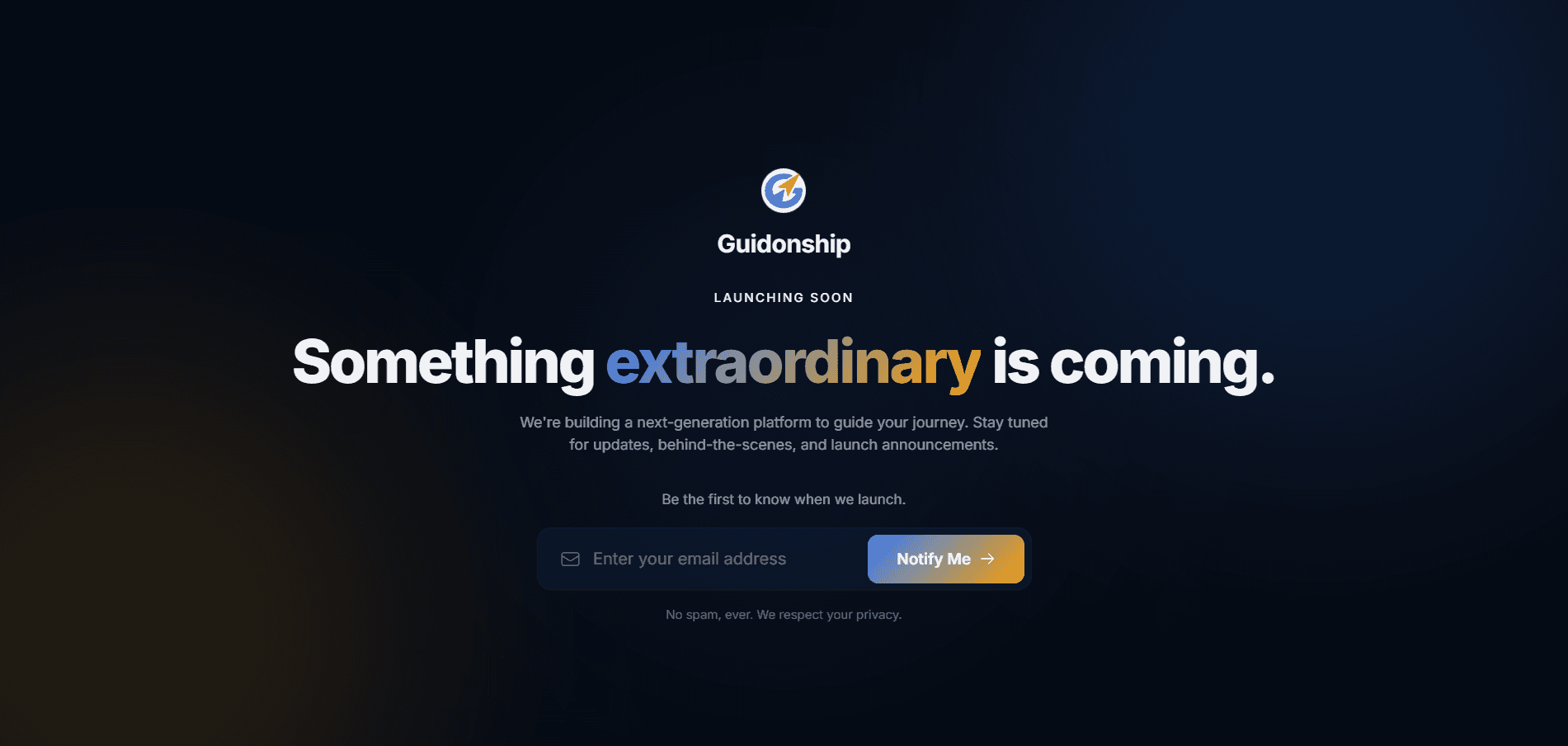 Guidonship Platform